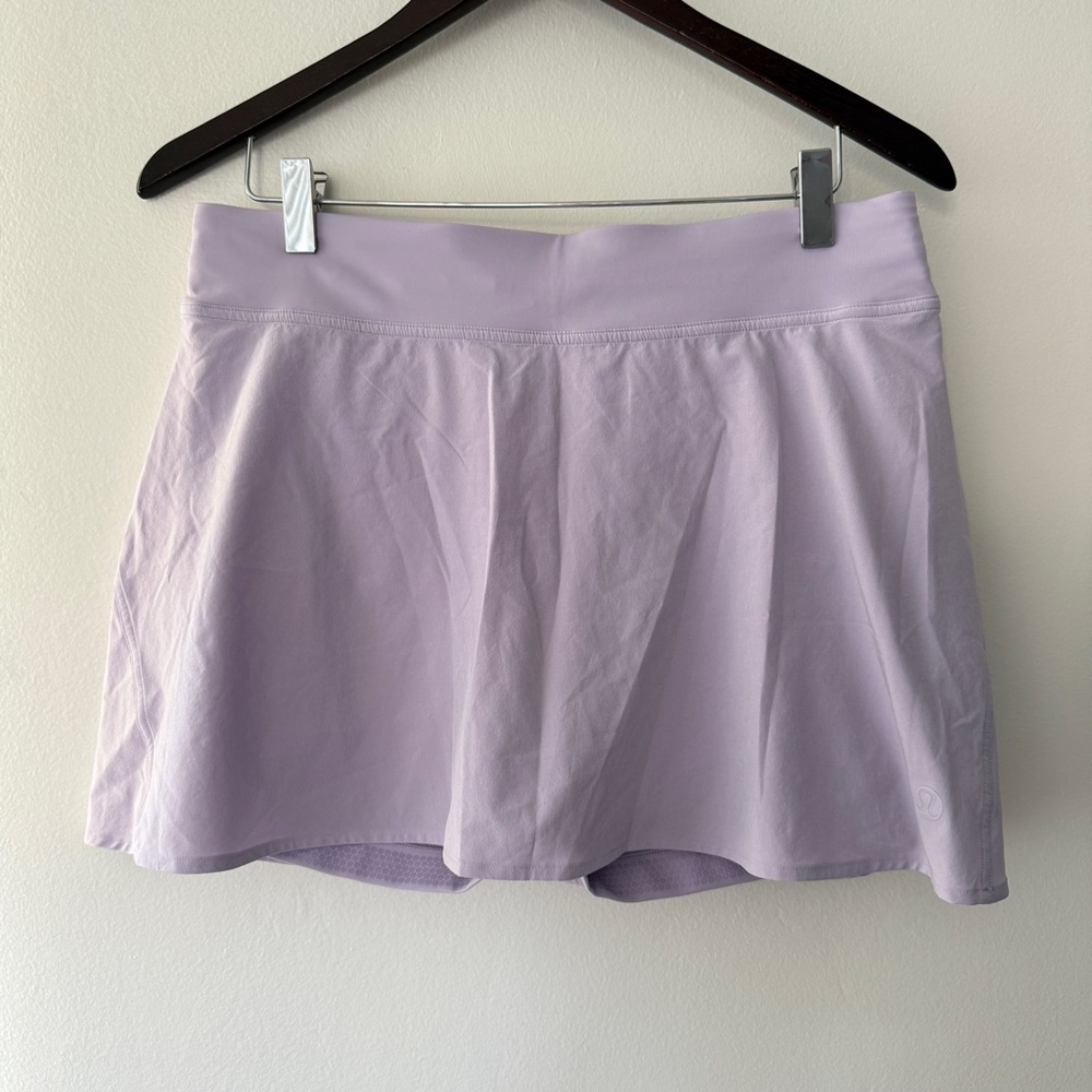 Lululemon high rise tennis skort skirt in “Lilac ether” purple